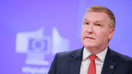 Еврокомисарят по правосъдието Майкъл Макграт