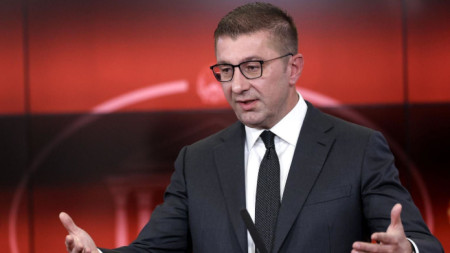 Министър-председателят на Северна Македония Християн Мицкоски 